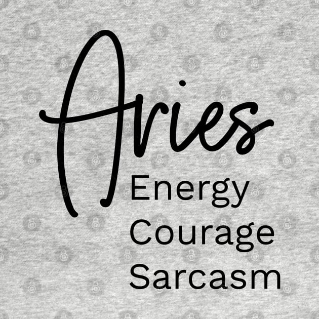 Aries astrology horoscope by Gardner Designs 